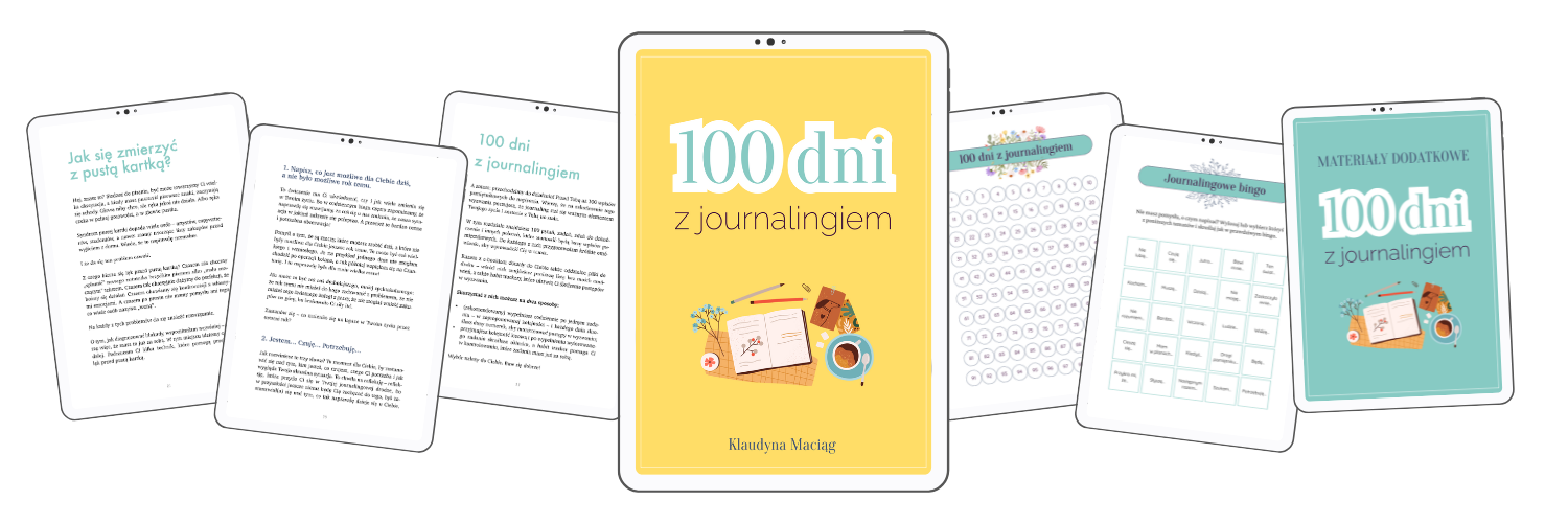 Podgląd e-booka 100 dni z journalingiem