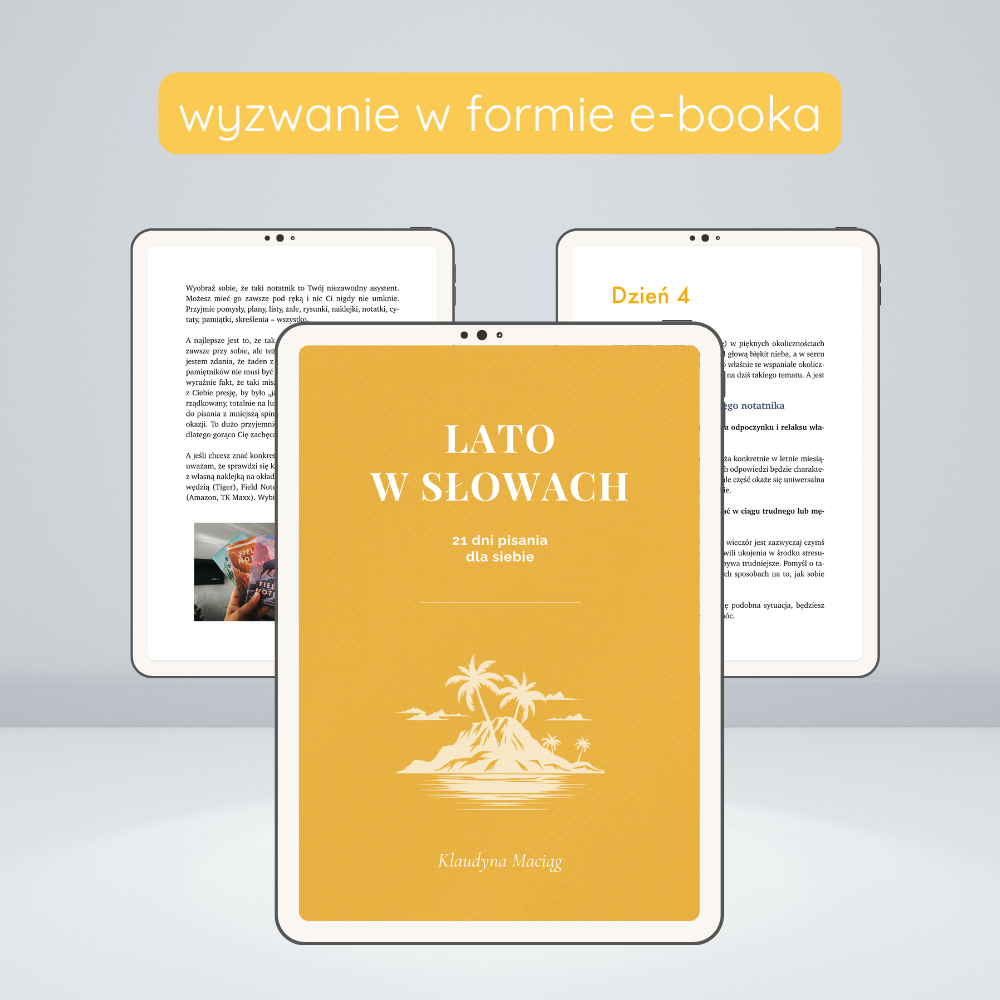 Lato w słowach. 21 dni pisania dla siebie (e-book)