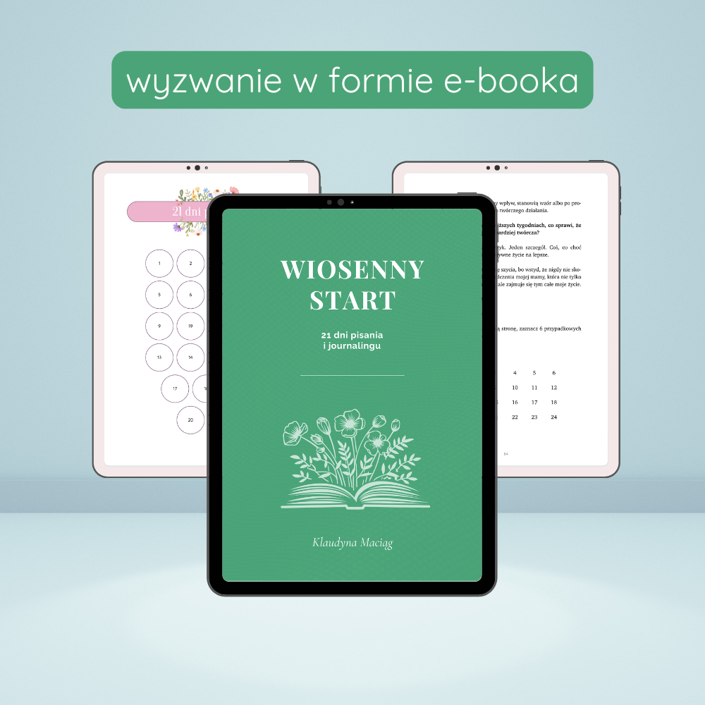 Wiosenny start. 21 dni pisania i journalingu (e-book)